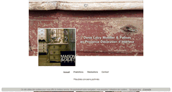 Desktop Screenshot of mobilier-denislaloy.com