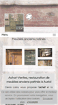 Mobile Screenshot of mobilier-denislaloy.com